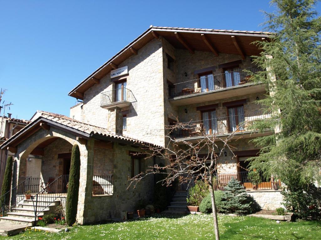 Hostal Cal Mestre Vilallonga de Ter Zewnętrze zdjęcie